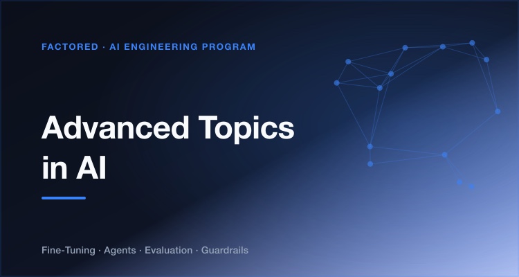 Advanced Topics in AI DE008